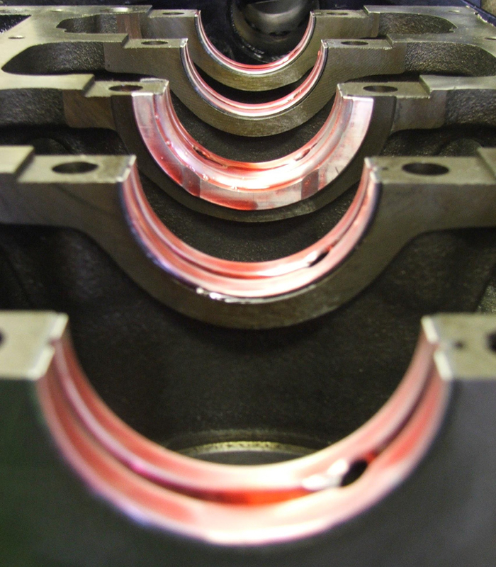 Good main bore alignment and geometry is just as important as the type of bearings used and oil clearances.