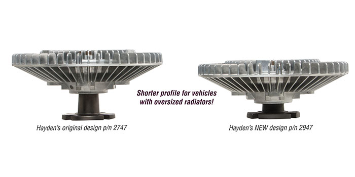 Inc Thermal Fan Clutch Details about   Hayden Automotive 2737 Hayden 
