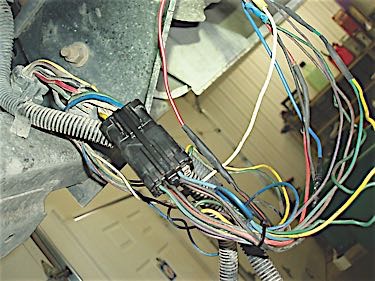 This multicolored conglomeration of wiring illustrates the problems that can be caused by human hands.