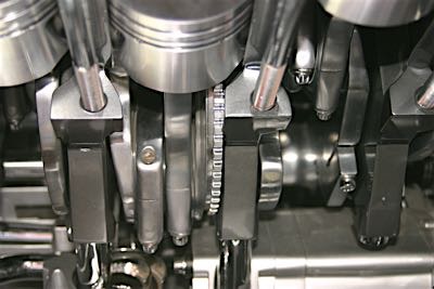 crank and cam positions