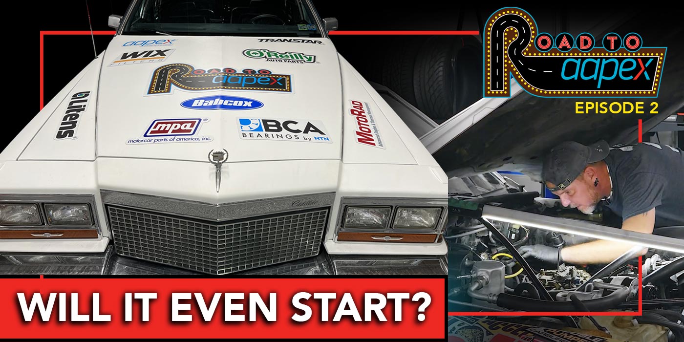 The Road to AAPEX Episode 2: Will a 33-year-old Cadillac EVEN START?